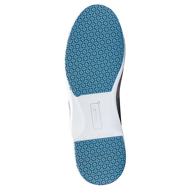 Propet Shoes Women's Washable Walker Evolution-Lt Grey/Lt Blue