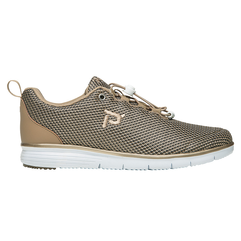 Propet Shoes Women's TravelFit Prestige-Gold/Black