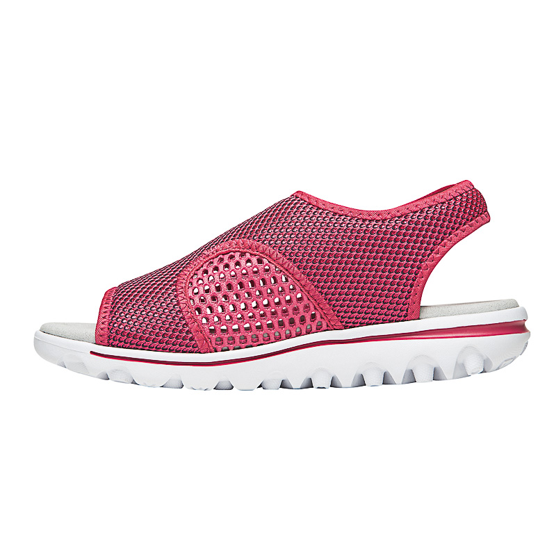 Propet Shoes Women's TravelActiv SS-Red/Black