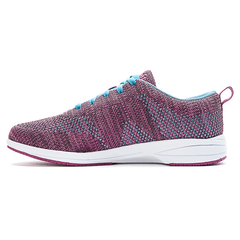 Propet Shoes Women's Washable Walker Evolution-Berry/Blue