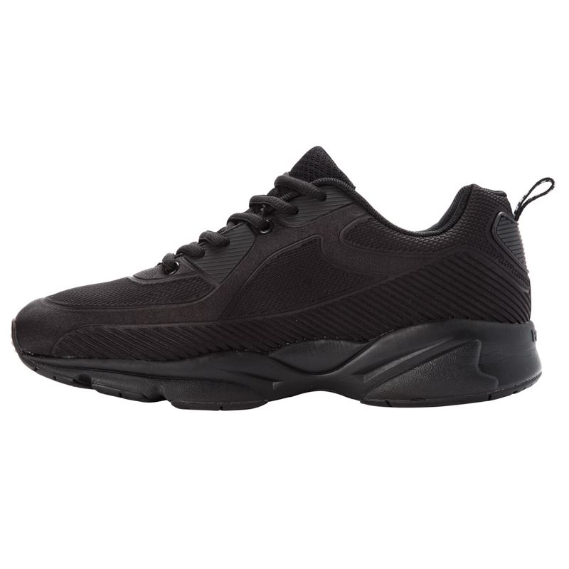 Propet Shoes Men's Stability Laser-Black