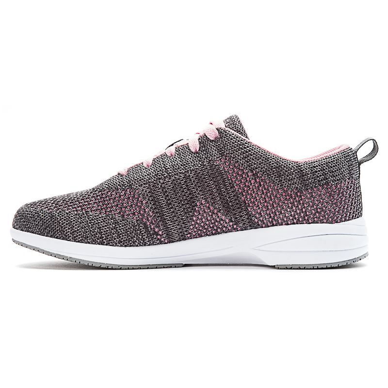 Propet Shoes Women's Washable Walker Evolution-Grey/Pink