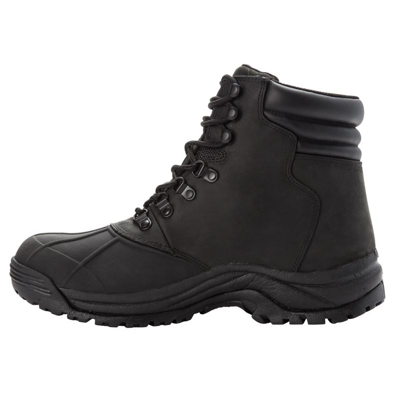 Propet Shoes Men's Blizzard Mid Lace-Black