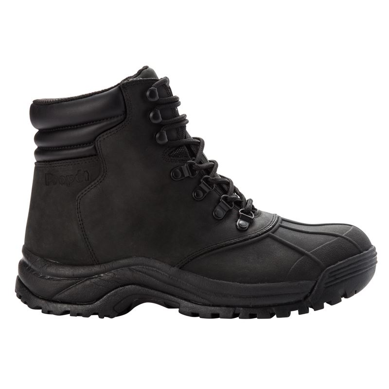 Propet Shoes Men's Blizzard Mid Lace-Black