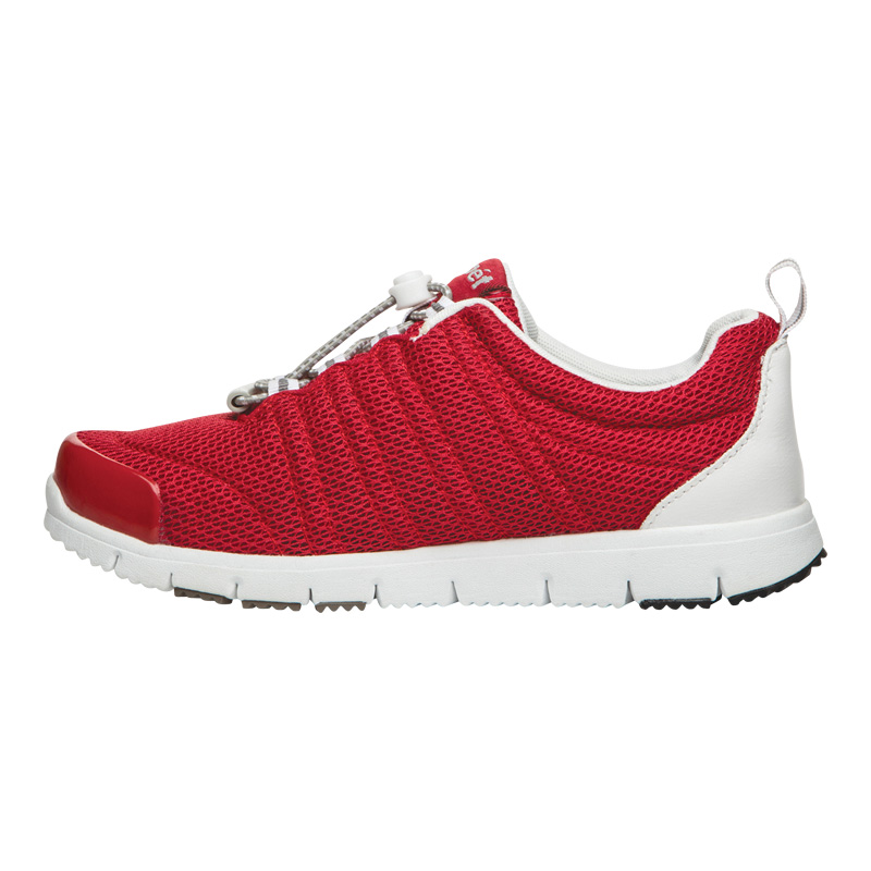 Propet Shoes Women's TravelWalker? II-Red/White Mesh